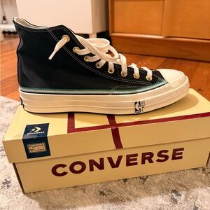 Converse Beige Shoe Box with Red Logo
